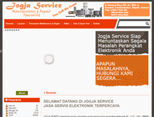 Tablet Screenshot of jogjaservice.com